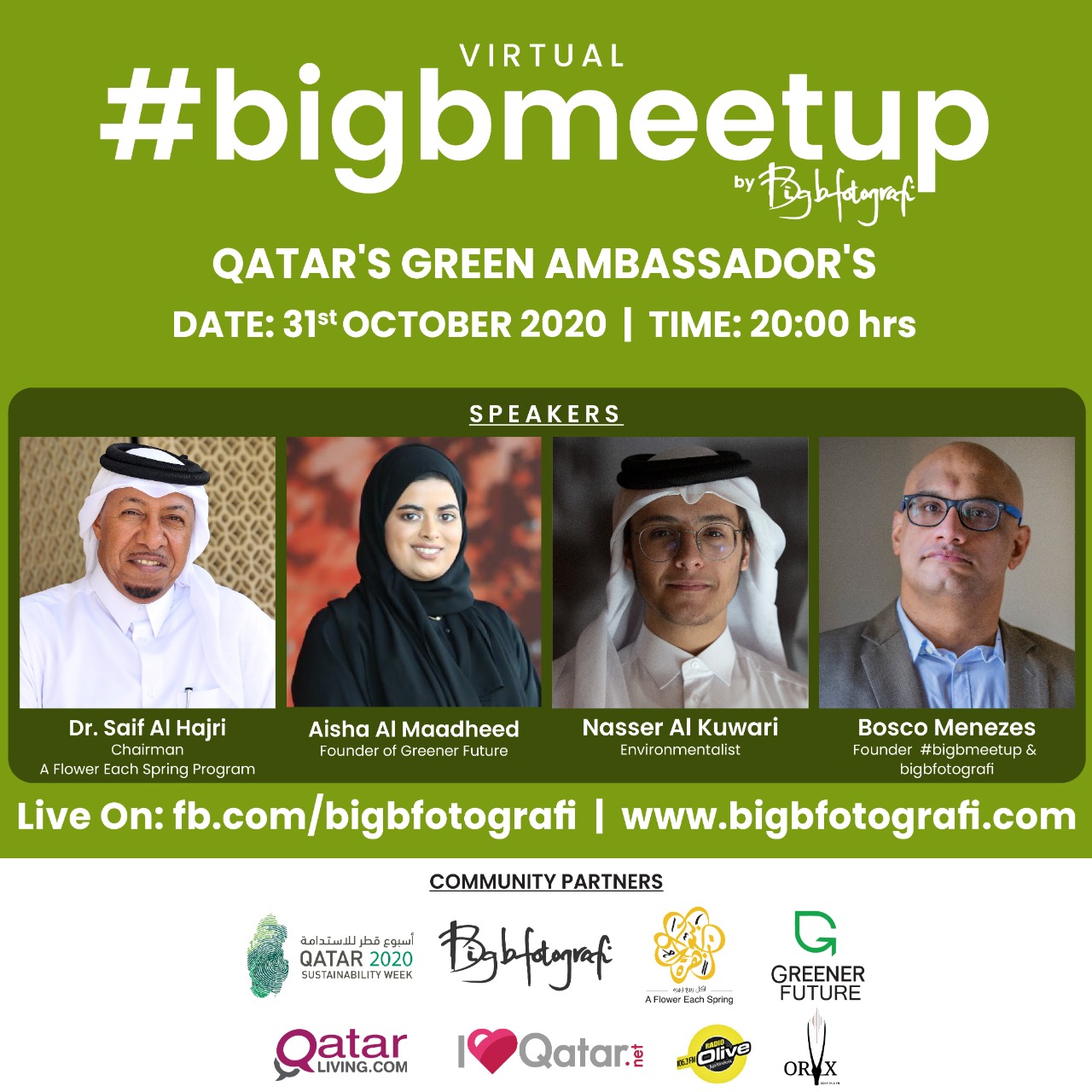 Virtual #bigbmeetup Virtual #bigbmeetup