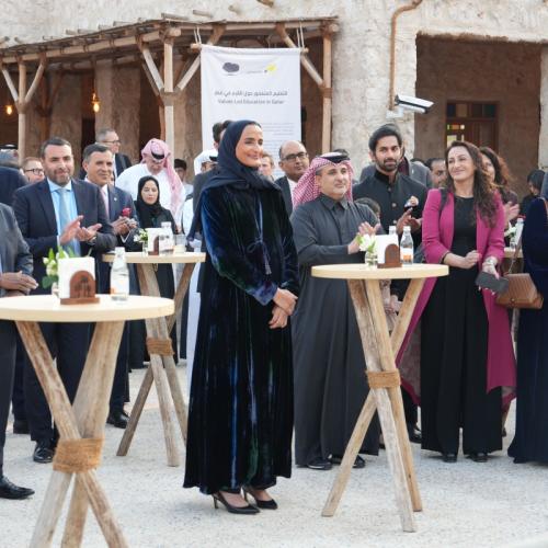 مؤسسة قطر تحتفل بمرور عام على شراكتها مع مؤسسة الملك البريطانية لتعزيز الاستدامة عبر المعارف التقليدية