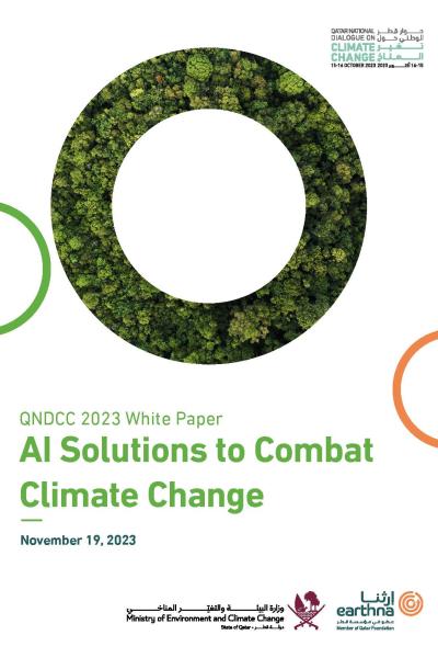 QNDCC 2023 White Paper - AI Solutions to Combat Climate Change 