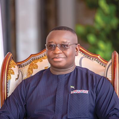 His Excellency Dr. Julius Maada