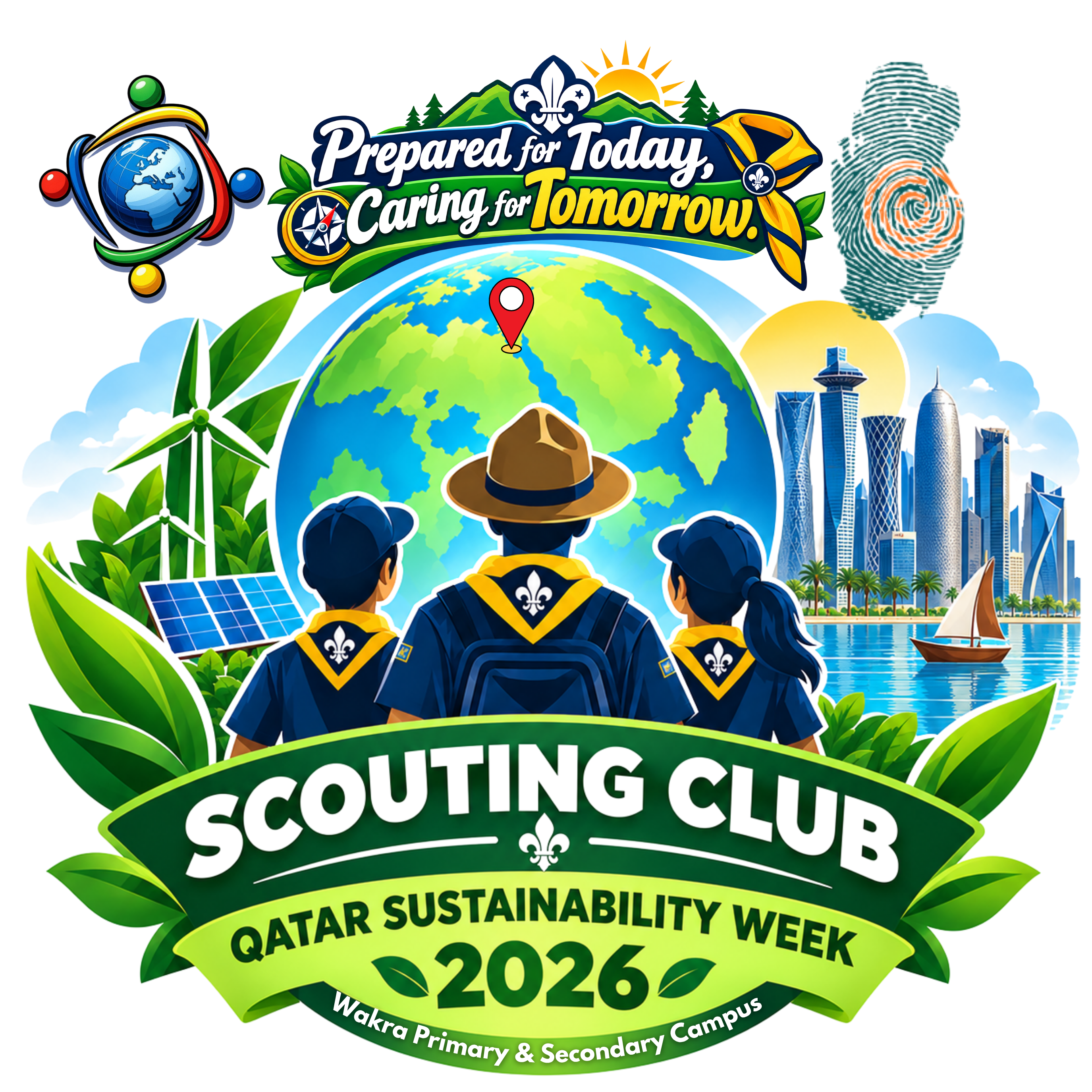 Pledge Campaign: Scouting Club's Qatar Sustainability Week 2026 Celebration